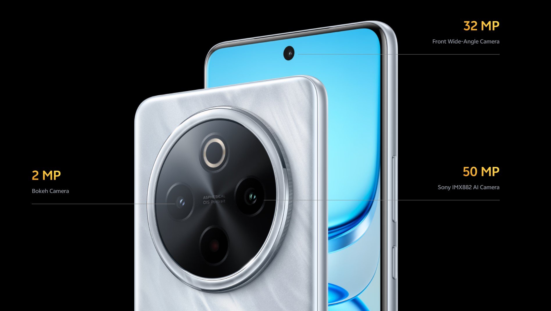 В смартфоне установлены камеры от Sony