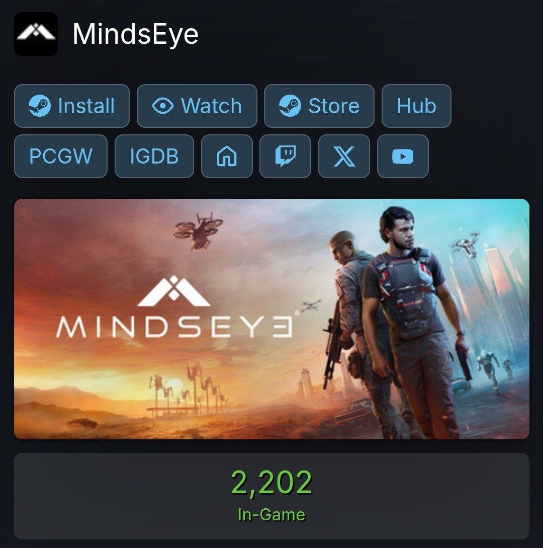 Онлайн&nbsp;Mindseye в Steam