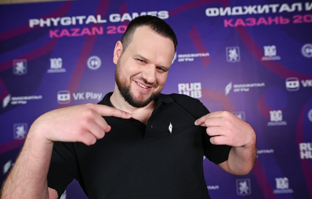 Источник: kazan2024.gofuture.games / Виталий на мероприятии Phygital Games