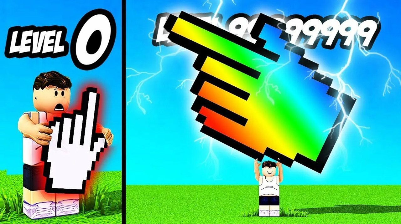 Источник: youtube.com / Челлендж с кликерами в Roblox