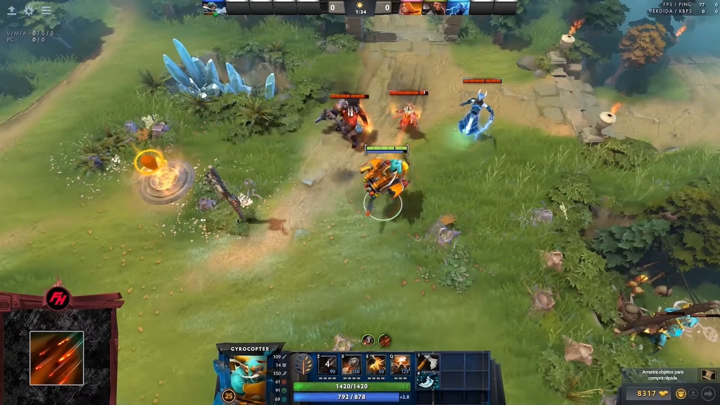 Источник: FeedHunter / Gyrocopter в Dota 2