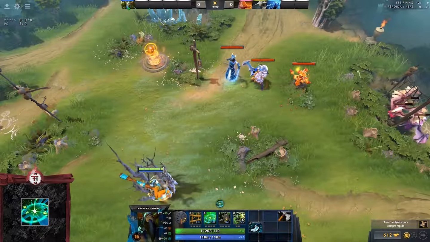 Источник: Feed Hunter / Nature's Prophet в Dota 2