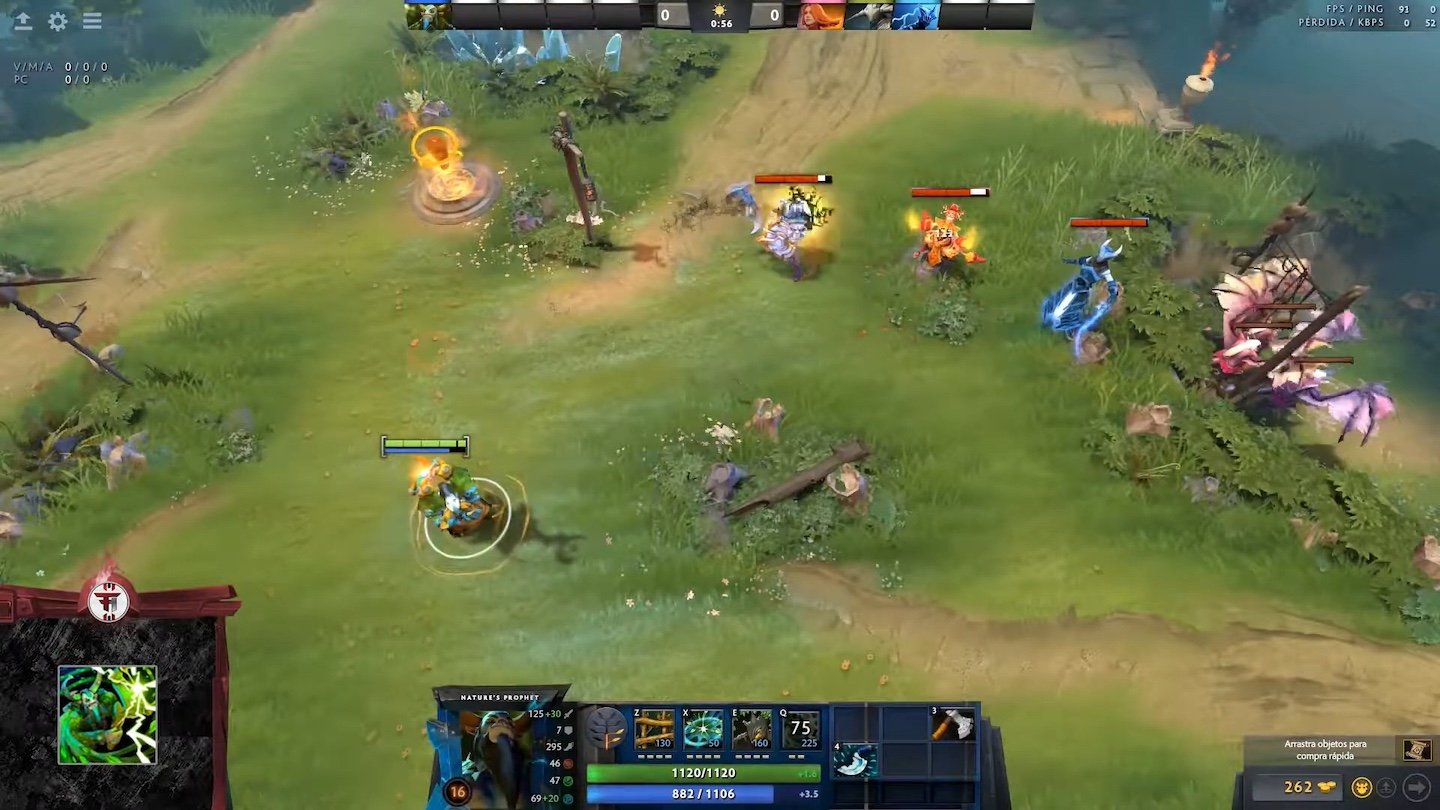 Источник: Feed Hunter / Nature's Prophet в Dota 2