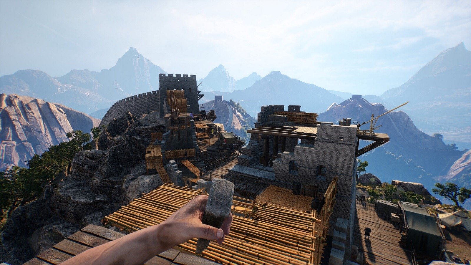 В Steam вышел симулятор строительства Великой китайской стены Chinese Frontiers