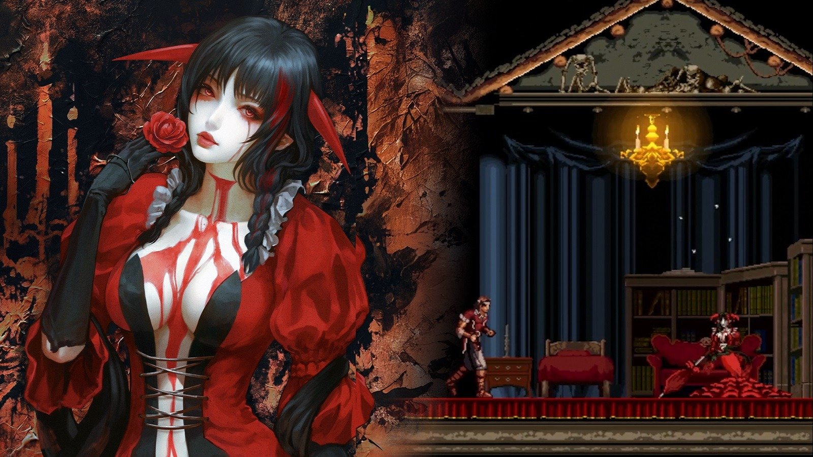 На ПК и консолях вышла метроидвания Chronicles of the Wolf в духе Castlevania