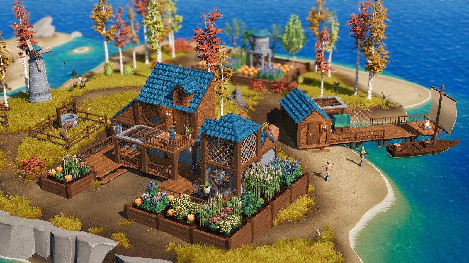 Кооперативный симулятор фермера Lens Island стал временно бесплатным