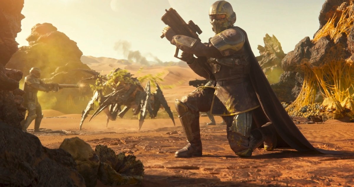 Источник: rutube.ru / Скриншот из Helldivers 2