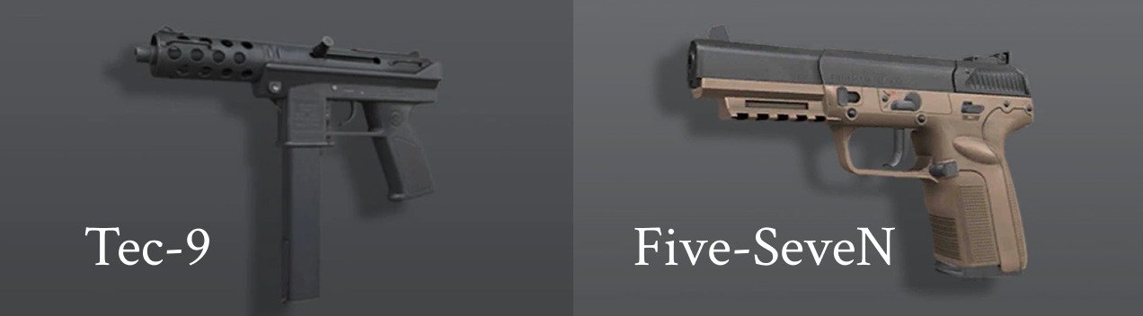 Источник: CQ.ru / Tec-9 и Five-SeveN