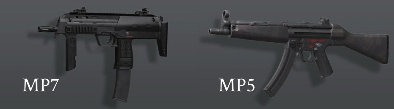 Источник: CQ.ru / MP7 и MP5