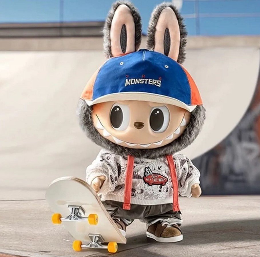 Labubu x Vans Old Skool Vinyl Plush Doll