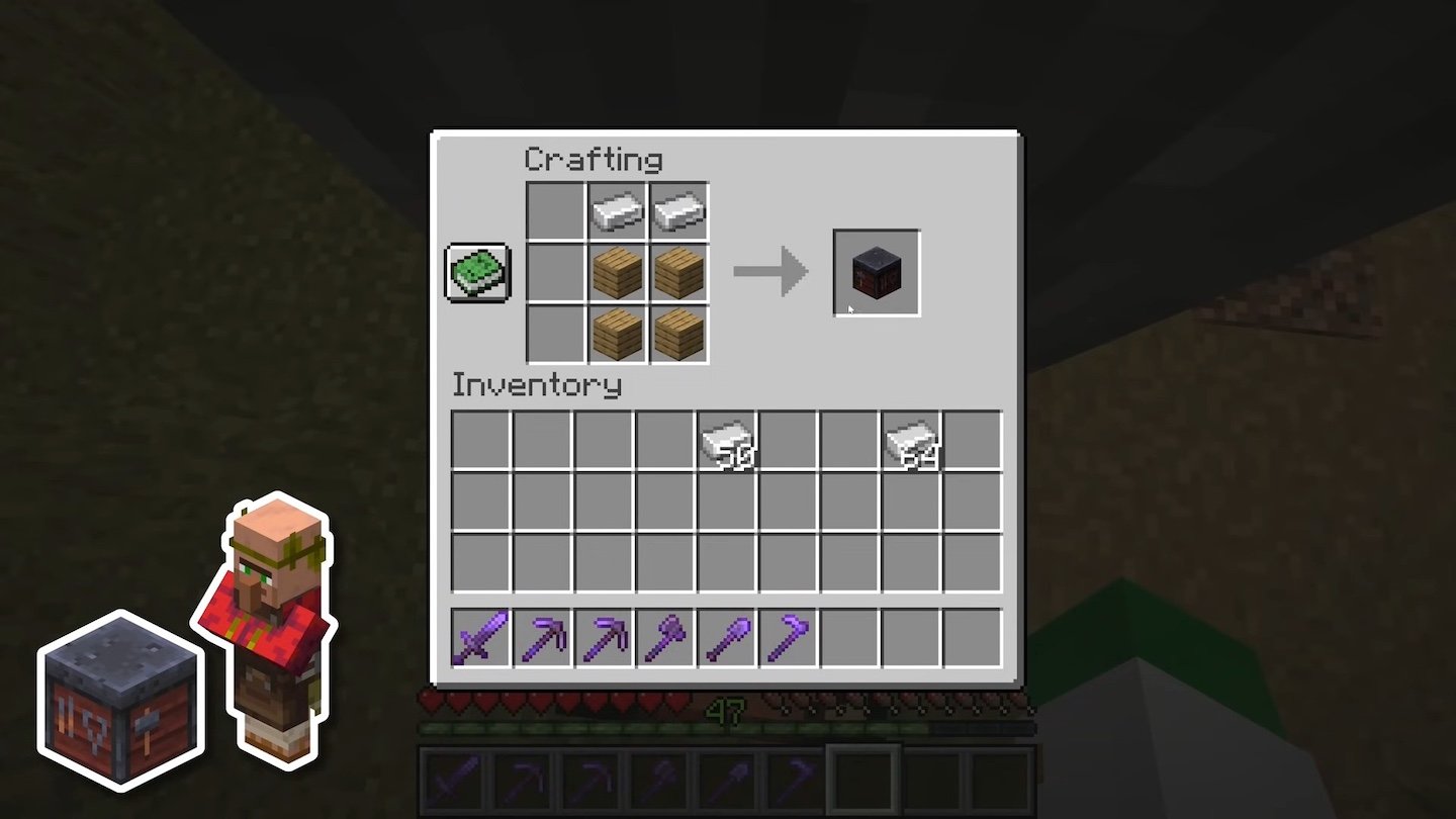 Источник: Eyecraftmc / Инструментальщик в Minecraft