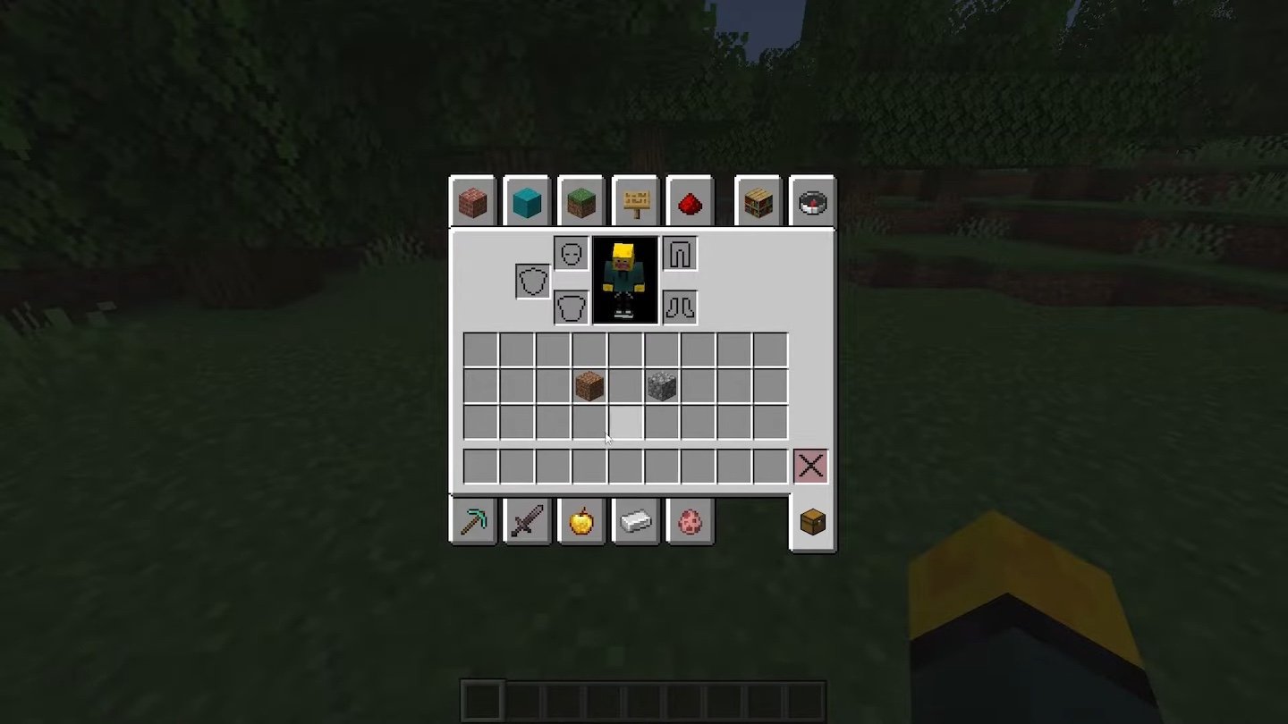 Источник: CheezyChez / Инвентарь в Minecraft