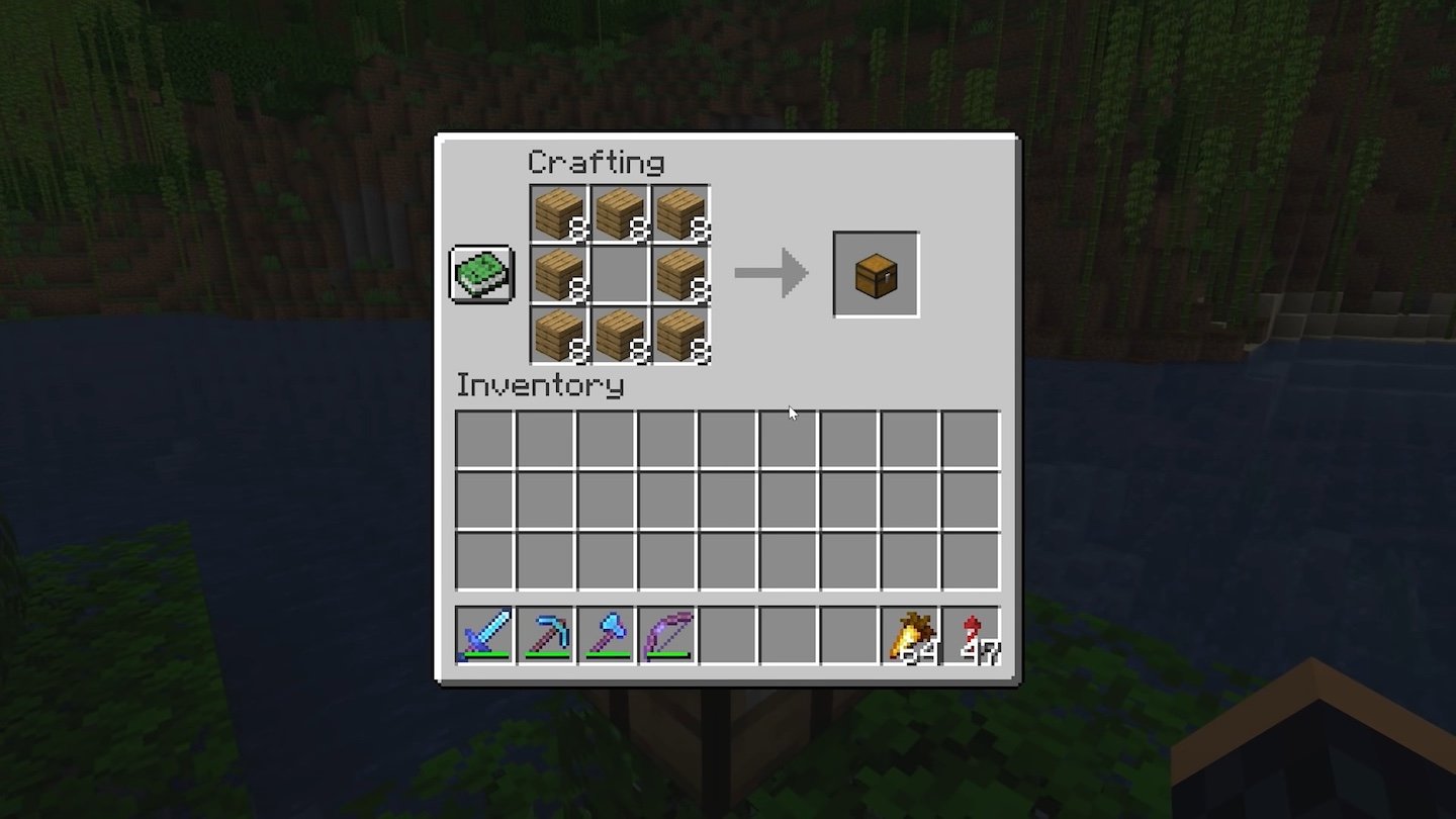 Источник: Shulkercraft / Инвентарь в Minecraft