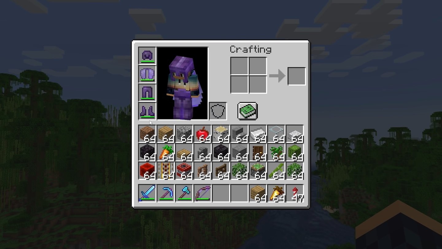 Источник: Shulkercraft / Инвентарь в Minecraft