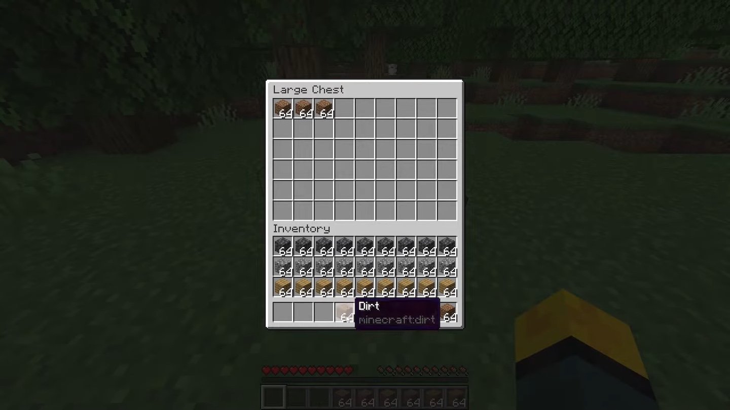 Источник: CheezyChez / Инвентарь в Minecraft