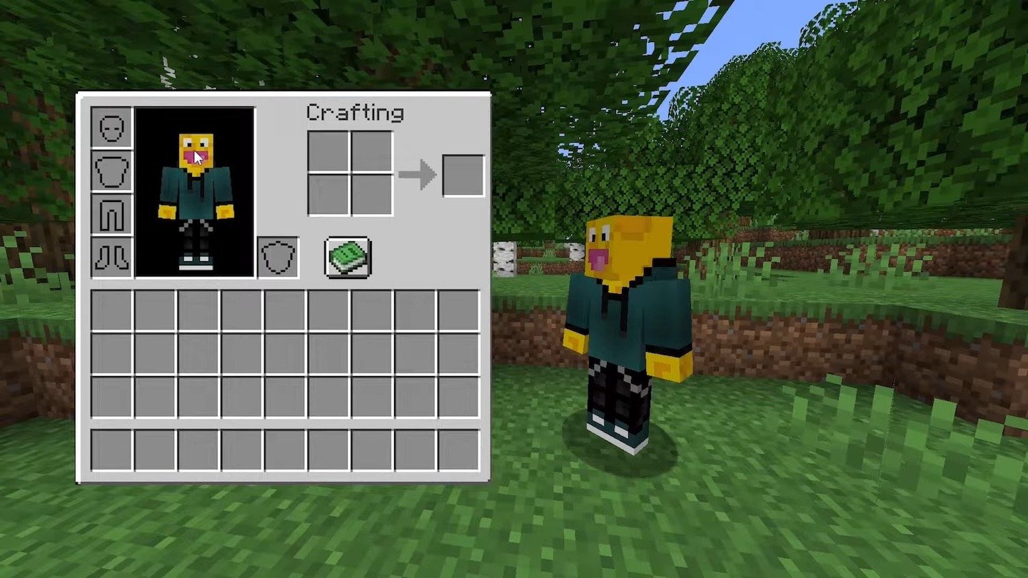 Инвентарь в Minecraft