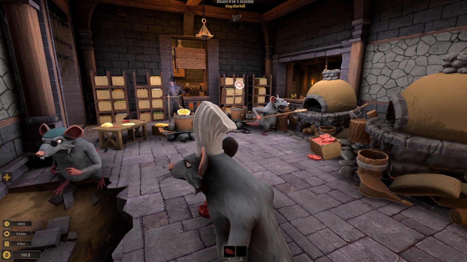 В Steam можно бесплатно опробовать симулятор крысиного ресторана Restaurats