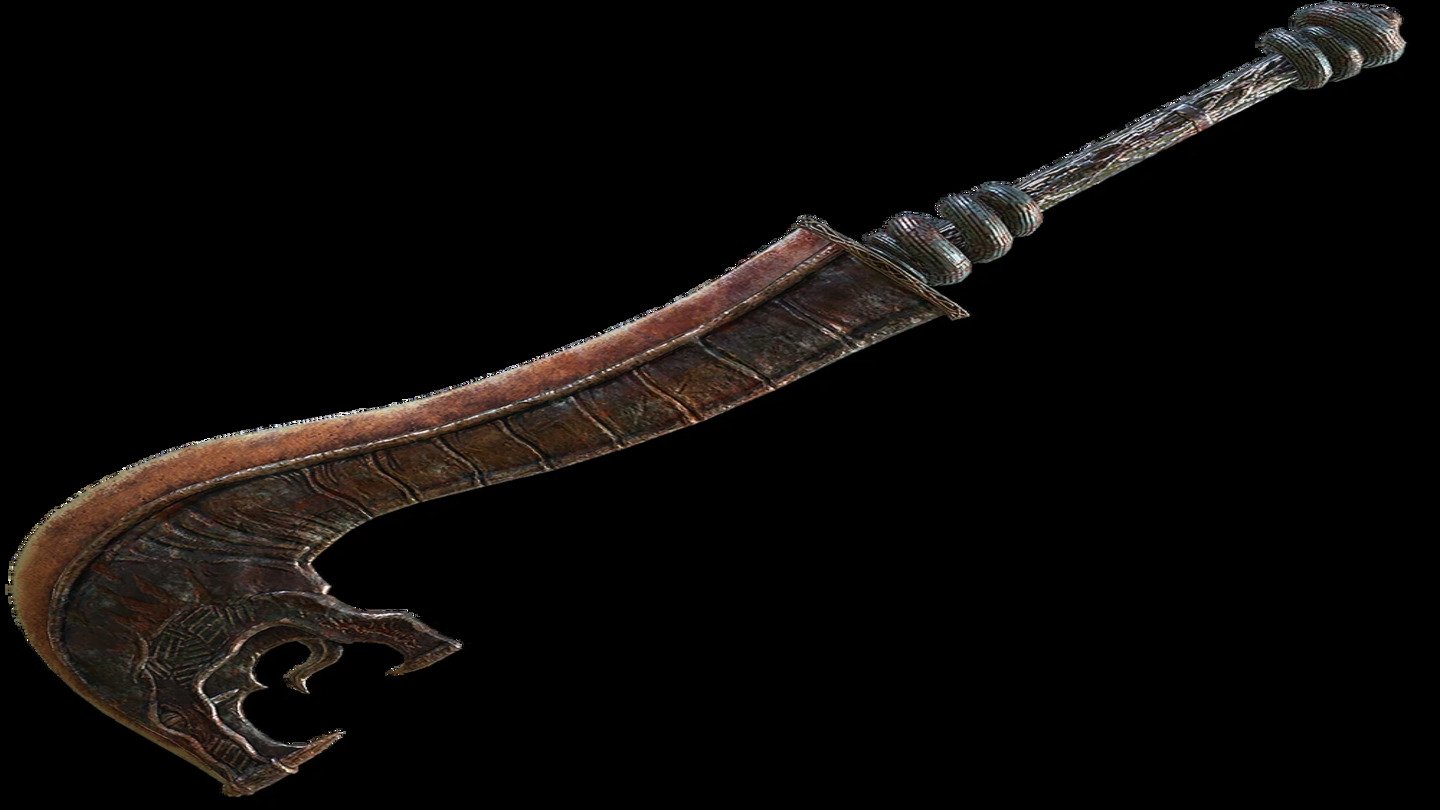 Источник: Elden Ring Wiki / Изогнутый меч бога-змея