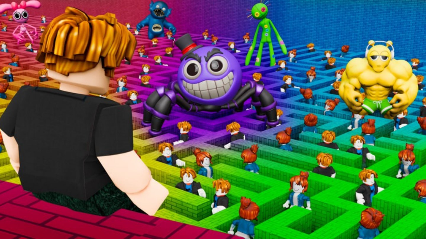 Источник: Roblox / 100 Players Color Maze