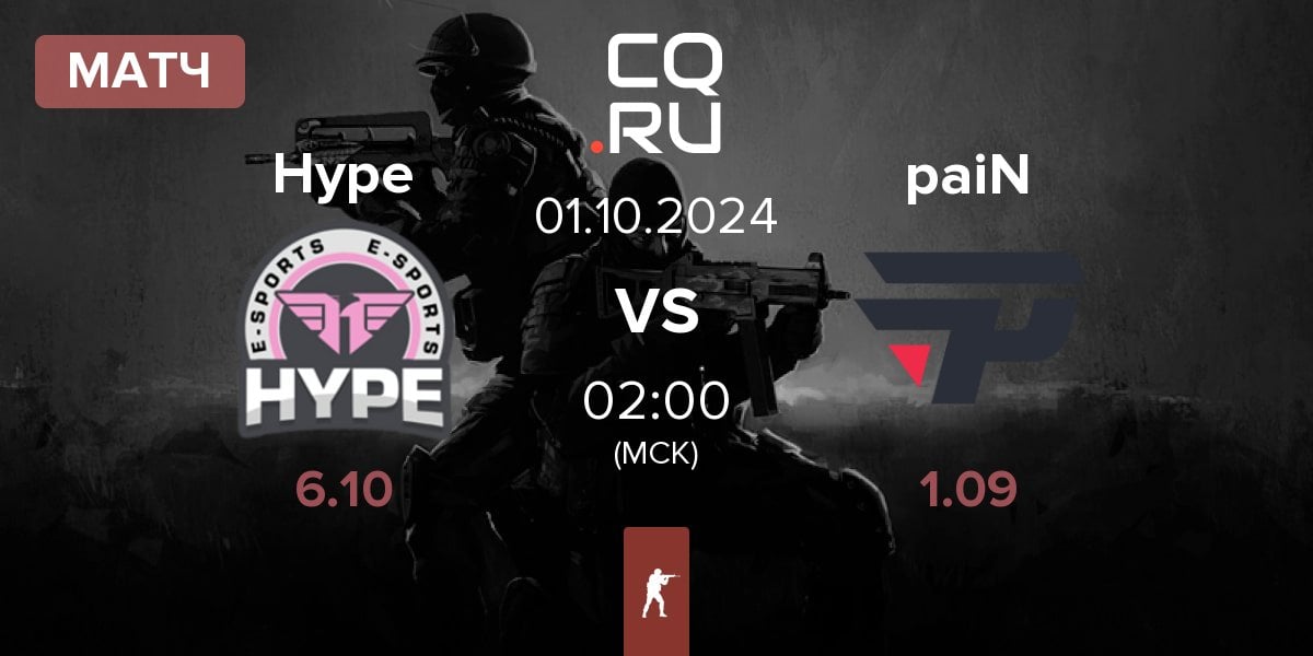 Матч Hype vs paiN Gaming paiN | 01.10