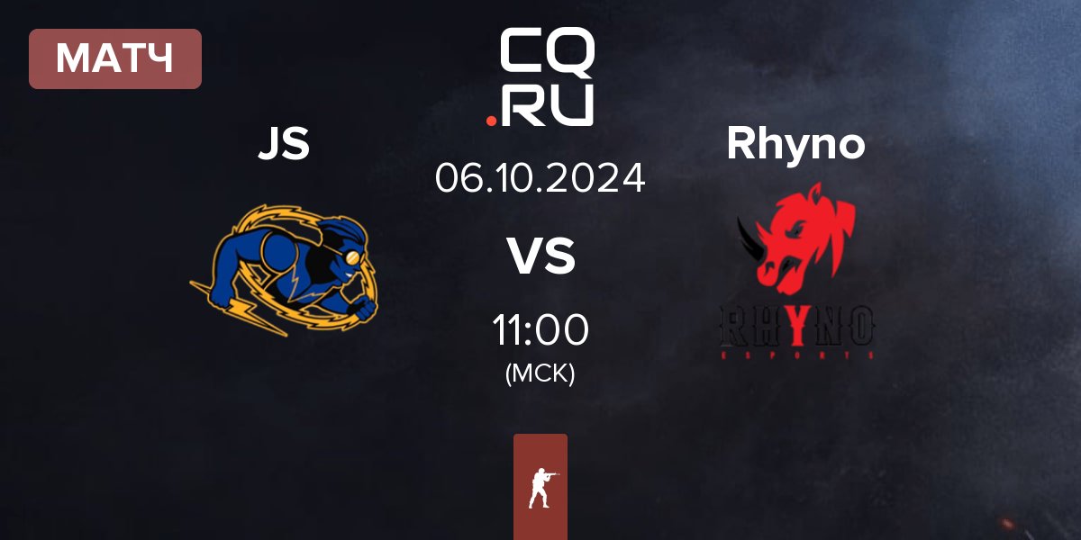 Матч Johnny Speeds JS vs Rhyno Esports Rhyno | 05.10