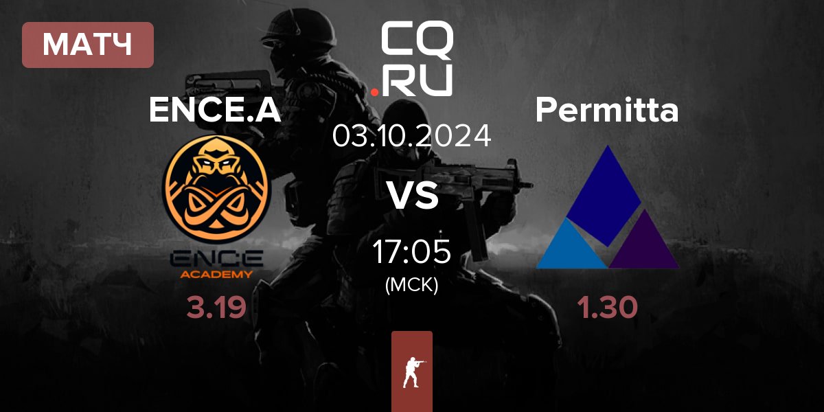 Матч ENCE Academy ENCE.A vs Permitta Esports Permitta | 03.10