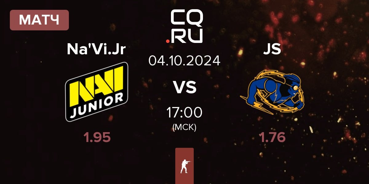 Матч Natus Vincere Junior Na'Vi.Jr vs Johnny Speeds JS | 04.10