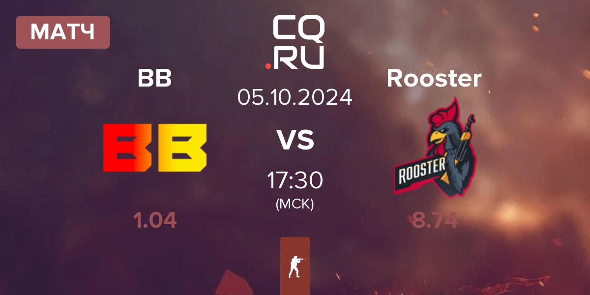 Матч BetBoom BB vs Rooster | 05.10