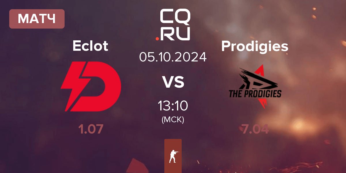 Матч Dynamo Eclot Eclot vs The Prodigies Prodigies | 05.10