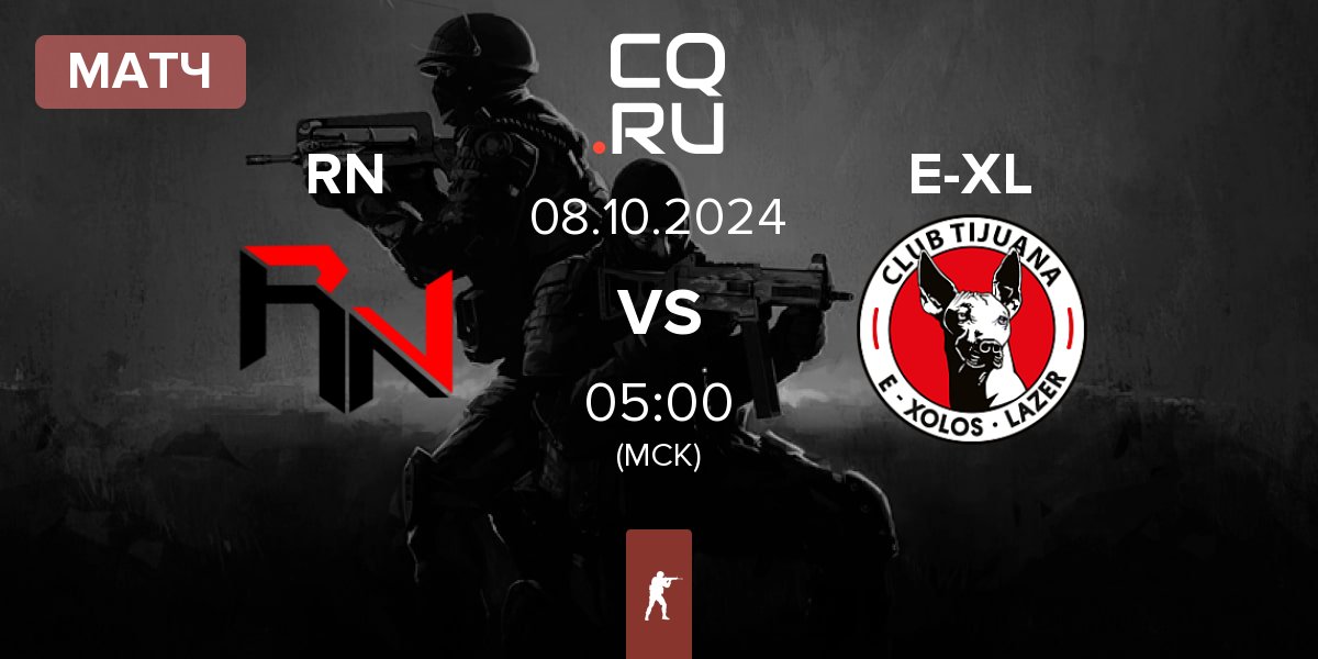 Матч Revenge Nation RN vs E-Xolos LAZER E-XL | 08.10