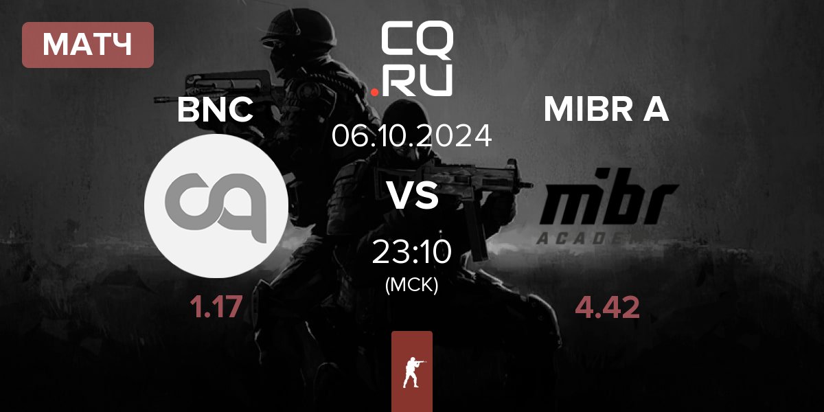 Матч Bad News Chickens BNC vs MIBR Academy MIBR A | 06.10