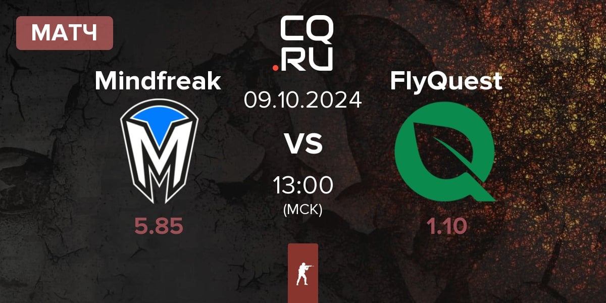 Матч Mindfreak vs FlyQuest | 07.10