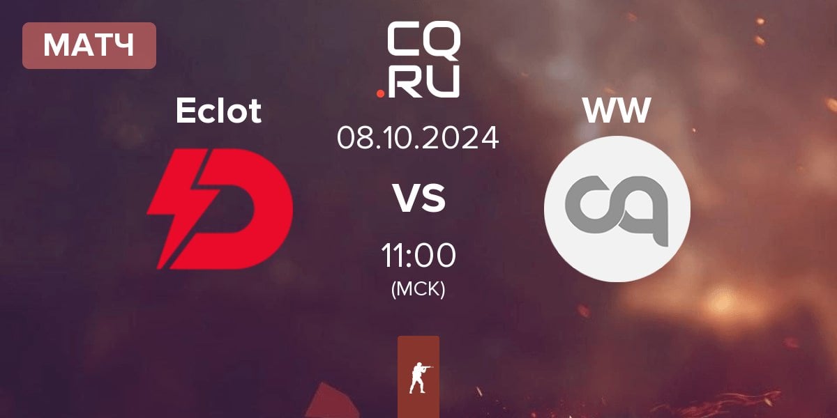 Матч Dynamo Eclot Eclot vs WW Team WW | 08.10