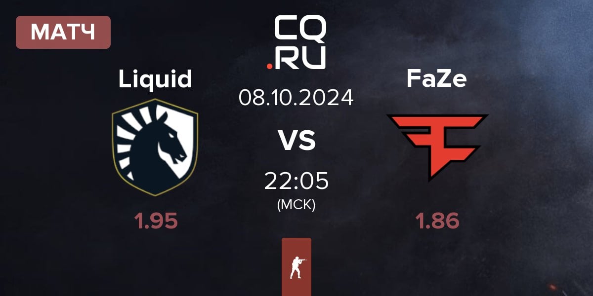 Матч Team Liquid Liquid vs FaZe Clan FaZe | 08.10