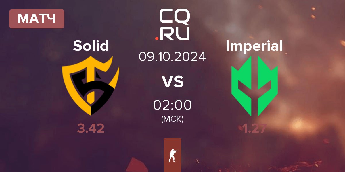 Матч Team Solid Solid vs Imperial Esports Imperial | 09.10