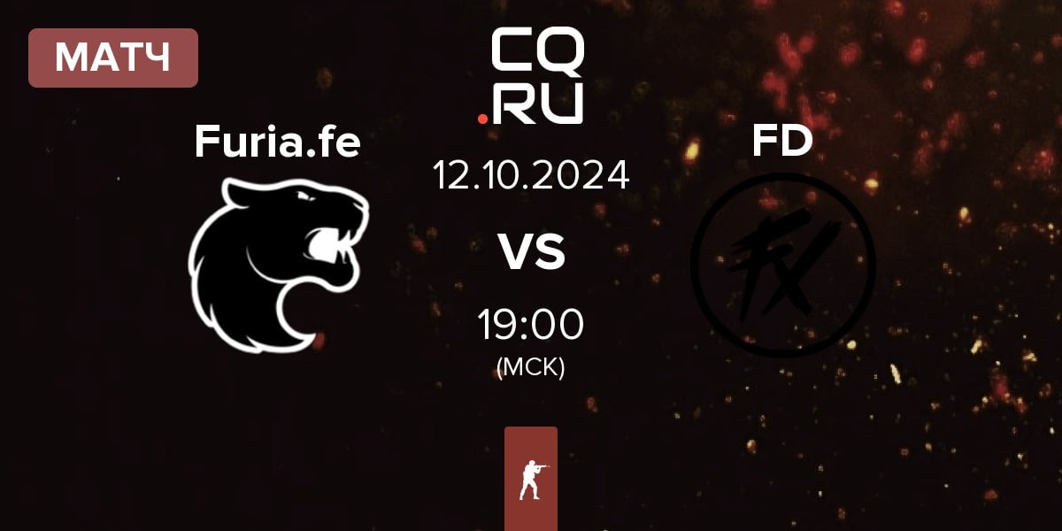 Матч FURIA Esports Female Furia.fe vs Fluxo Demons FD | 12.10