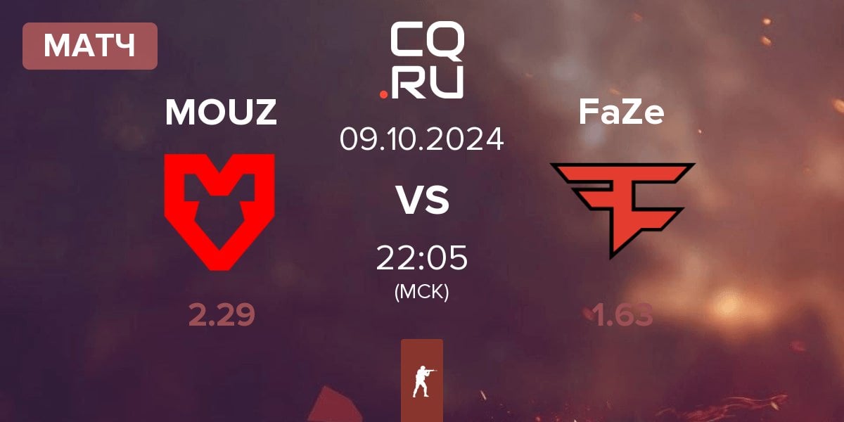 Матч MOUZ vs FaZe Clan FaZe | 09.10