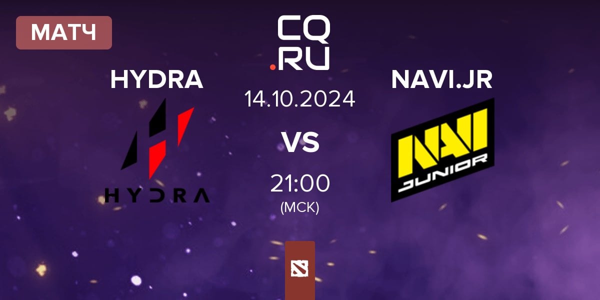 Матч HYDRA vs Navi Junior NAVI.JR | 14.10