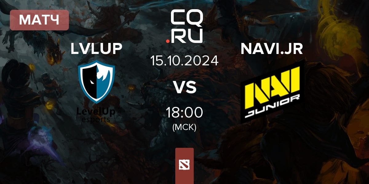 Матч Level UP LVLUP vs Navi Junior NAVI.JR | 15.10