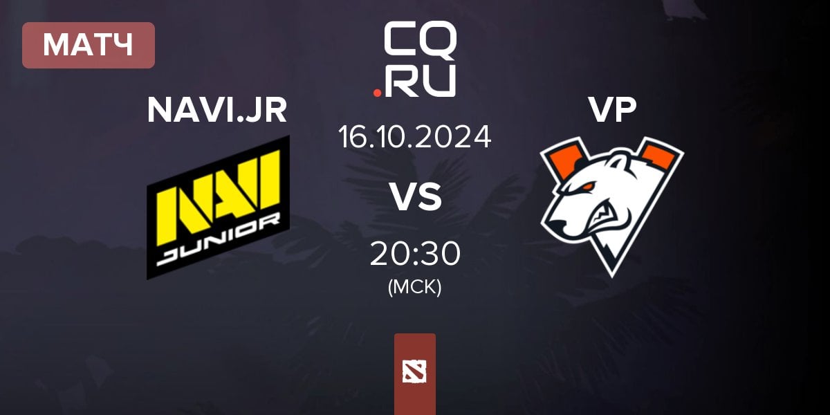 Матч Navi Junior NAVI.JR vs Virtus.pro VP | 16.10