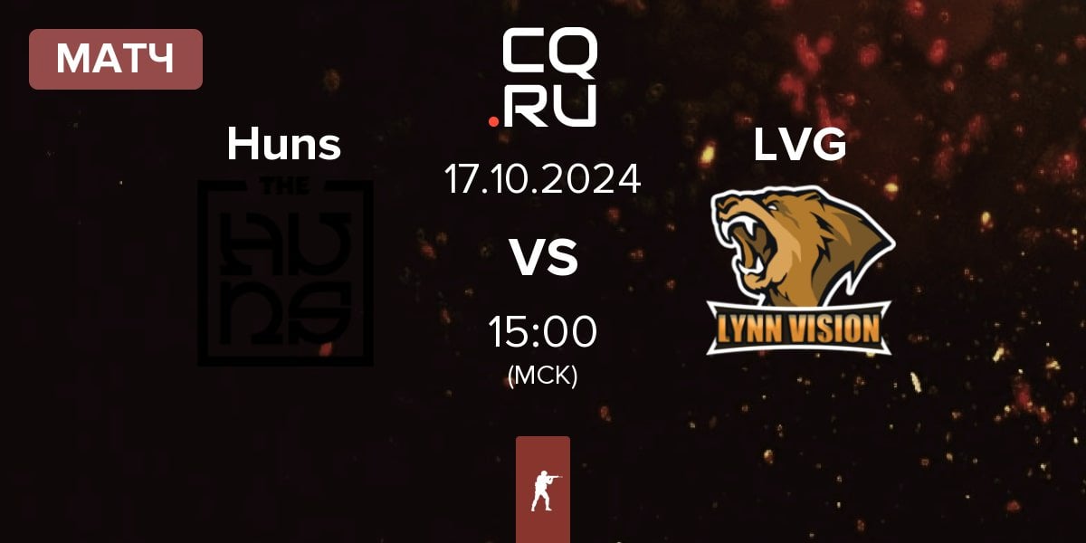 Матч The Huns Esports Huns vs Lynn Vision Gaming LVG | 17.10