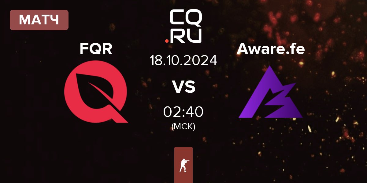 Матч FlyQuest RED FQR vs Aware Impact Aware.fe | 18.10