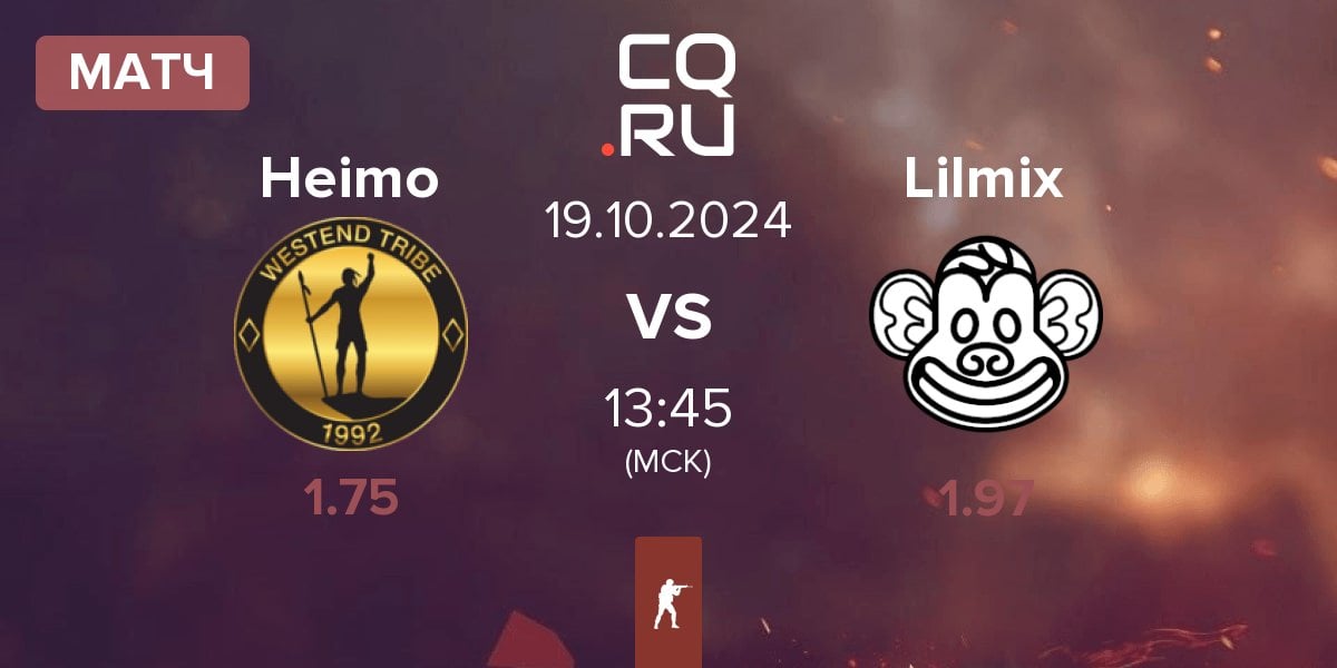 Матч Heimo Esports Heimo vs Lilmix | 19.10