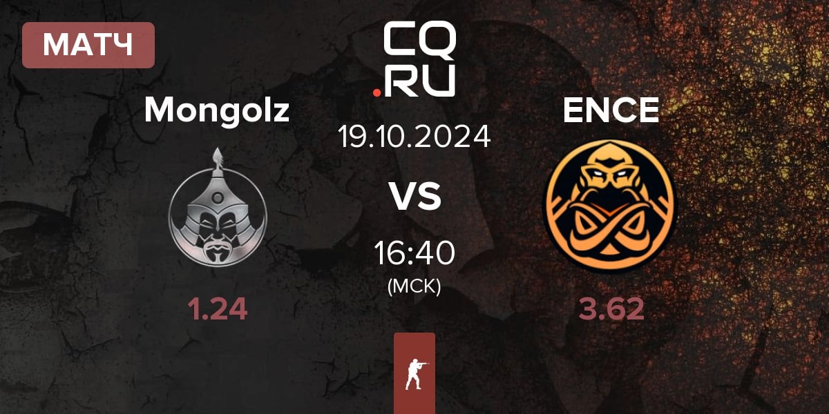 Матч The Mongolz Mongolz vs ENCE | 19.10