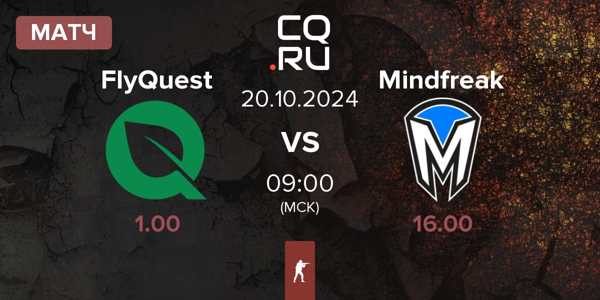 Матч FlyQuest vs Mindfreak | 20.10