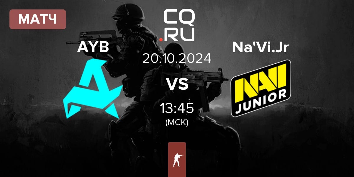 Матч Aurora Young Blud AYB vs Natus Vincere Junior Na'Vi.Jr | 20.10