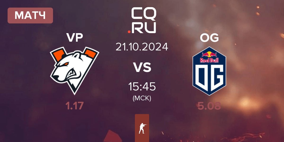 Матч Virtus.Pro VP vs OG Gaming OG | 21.10