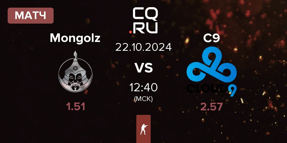 Матч The Mongolz Mongolz vs Cloud9 C9 | 22.10