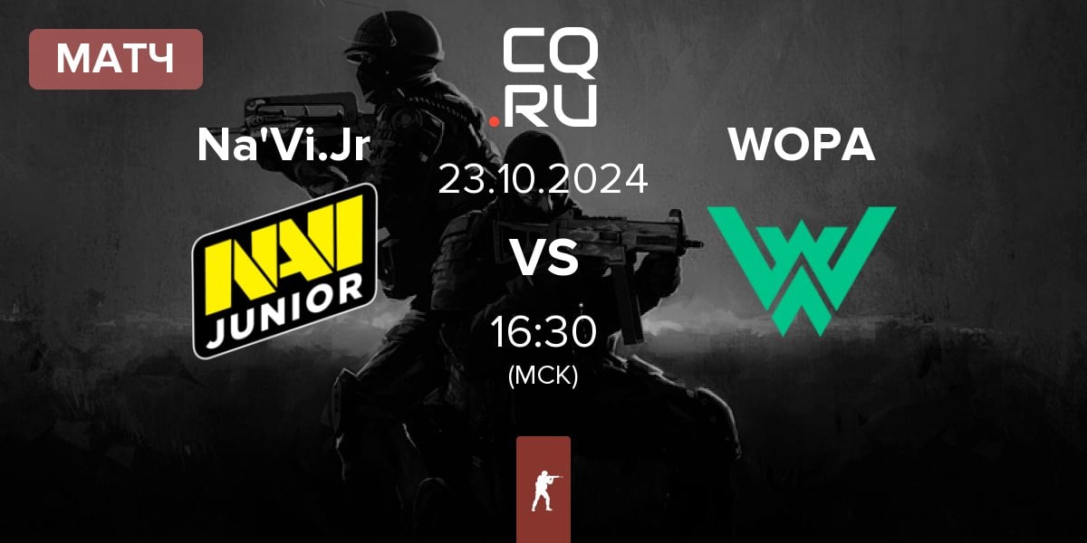 Матч Natus Vincere Junior Na'Vi.Jr vs WOPA Esport WOPA | 23.10