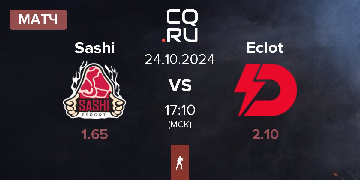 Матч Sashi Esport Sashi vs Dynamo Eclot Eclot | 24.10